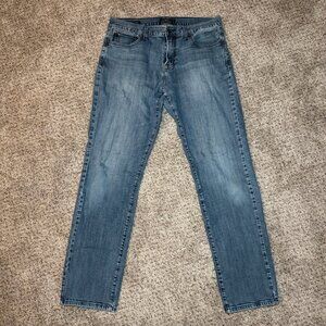 Lucky Brand 99% cotton 221 Original Straight Jeans 34/34 Men's pants stained